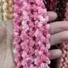 Pó de Concha Prensado 12mm Flor de Camélia Contas Soltas DIY Acessórios de Roupa Artesanato Pulseiras Colares Acessórios para Mãos Atacado