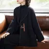 Nuevo Abrigo de Lana Doble Faz para Primavera y Otoño 2025 para Madres, Elegante Abrigo de Lana para Mujeres de Mediana Edad y Mayores