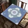 Tapete de Mesa de Mahjong Transfronteiriço Amazon Antiderrapante Borda Silenciosa Encaixe de Borracha Lavável Jogo de Tabuleiro Multijogador