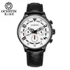 Reloj Casual de Negocios OCHSTIN/Augustdon Moda para Hombre 6 Pines Reloj de Cuarzo Luminoso