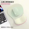 Alfombrilla de ratón para muñeca almohadilla de muñeca de silicona degradado simple gruesa antideslizante ergonómica alfombrilla de ratón para computadora venta al por mayor