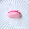Macarón pintado de un lado diy comida de resina y accesorios para jugar pegamento crema material para carcasa de teléfono móvil llavero colgante diy