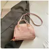 Bolsa Saco de Alto Padrão Estilo Coreano para Mulheres 2026 Novo Modelo Bolsa de Mão Simples e Elegante Bolsa Transversal de Ombro Tendência Casual para Roupas de Trabalho