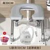 Taburete de Acero Inoxidable Extra Grueso para Inodoro de Sentadillas en Baño, Silla Orinal Plegable para Personas Mayores y Mujeres Embarazadas