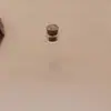 Bayoneta pequeña capacidad 1ml corcho vidrio bajo boro botella polen de flor sellado portátil