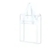 Bolsa transparente para exame, bolsa de mão, bolsa especial para exames universitários e do ensino médio, bolsa de documentos de grande capacidade para guardar comprovante de inscrição de estudante