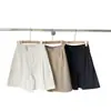 ¡Diseño de cinturón estilo coreano! Colección nueva Primavera/Verano 2026, pantalones capri para mujer versátiles, casuales y adelgazantes
