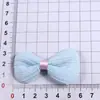 Accesorios para el cabello de moños pequeños y delicados rellenos de tela, pinzas para el cabello con forma de hueso, accesorios DIY para zapatos y calcetines, y otros materiales para manualidades