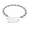 Accesorios de Cadena para la Cintura Transfronterizos para Mujer Cadena de Pedrería Decoración de Cinturón Retro con Vestido Suéter Traje Cadena Corporal de Moda
