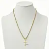 Cadena de Perlas Oceánicas de Venta Caliente Transfronteriza Europea y Americana Cadena para Clavícula de Mujer Colgante de Estrella de Mar y Concha Collar Multicapa Apilable Venta al por Mayor