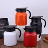Bule para Cozimento Sensível à Temperatura Separador de Chá e Água Chaleira de Água Quente Chaleira Isolada de Grande Capacidade Bule de Escritório Chaleira Isolada de Aço Inoxidável para Casa