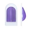 Roxo 2 Peças Espátula Removível para Superfície de Bolo de Fondant Raspador de Creme Ferramenta Artificial de Panificação DIY