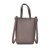 Simples multicolorido ~ nova bolsa pequena feminina de ombro cor sólida simples zíper bolsa para celular pu bolsa de mão em estoque