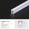Luz Linear de Alumínio Tira de LED de Alumínio Liga de Alumínio Embutida Luz Linear Sem Luz Principal Luz Linear Guarda-roupa Luz de Escada