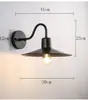 Lámpara de Pared para Porche Exterior Estilo Americano, Lámpara Retro para Balcón, Lámpara de Pared, Luminaria LED para Jardín de Villa al Aire Libre, Estilo Europeo y Americano