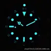 Fábrica vs Fábrica Zf Fábrica Fantasma Verde de Agua Completamente Automático Acero Inoxidable 316 Fantasma Negro Luminoso Fantasma Azul Mecánico Correa de Acero Anillo de Cerámica