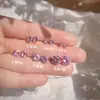 Brincos de Tarraxa de Prata S925 com Diamante Rosa para Mulheres, Super Brilhantes, Versáteis, Tarraxas para Cartilagem da Orelha, Não é Necessário Remover para Dormir, Trava de Rosca Simples, Tarraxas da Orelha da Moda