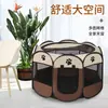 Jaula Octagonal Plegable de Camping para Mascotas, Tienda de Valla para Mascotas, Sala de Maternidad para Gatos de Fábrica Personalizada, Perrera para Partos de Perros, Venta al por Mayor
