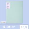 Carpeta de Documentos A4 Color Morandi Carpeta de Inserción Carpeta de Almacenamiento Transparente Carpeta para Recopilación de Exámenes