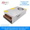 Fonte de Alimentação Chaveada Mingshi Weiye 5V50A250W S-250-5 Transformador DC Driver de Display Fita LED