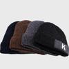 Gorro de Lana para Hombre de Otoño e Invierno Forrado de Felpa Chenilla Grueso Tejido Pulóver Gorro de Esquí Gorro de Algodón Descuento por Cantidad Grande