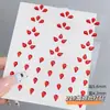 Cara Cara Autoadhesivo Maquillaje Pegatina Ceja Diamante Pegatina Bola de Diamante Niños Mariposa Tul Hilo de Seda Escenario Actuación