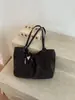 Bolso de Mano Retro Estilo Coreano para el Trabajo, Nuevo Bolso Casual de Moda para Mujer, Gran Capacidad, Bolso para el Hombro Individual