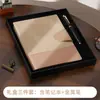 Caderno de Negócios A5 de Couro Macio com Fechamento por Fivela High-End Caderno Simples com Impressão de Logo Disponível