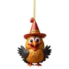 Colgante de Pavo Nuevo Producto Transfronterizo Adorno para Árbol de Navidad Decoración para Colgar en el Coche Decoración de Árbol de Navidad para Asiento Trasero del Coche Dibujos Animados