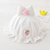 Gorro de Bebé Estilo Delgado para Primavera y Otoño Sombrero de Pescador para Bebé Niña de 0-6 Meses Sombrero de Sol Lindo para Recién Nacido y Niño Pequeño