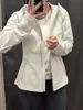 Jaqueta Softshell Slim Fit para Mulheres, Nova Coleção Outono 2026 Estilo Coreano Roupas Femininas, Top com Forro de Fleece, Jaqueta de Caminhada para Outono