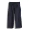 Pantalones Casuales Finos de Tencel y Lino para Verano 2026 con Acabado de Alta Gama, Pantalones Largos Rectos de Color Sólido para Hombre, Pantalones de Pierna Ancha