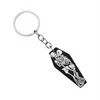Novo Chaveiro de Caveira de Terror de Halloween Borboleta Cereja Aranha Animal Pingente de Chaveiro Acessórios para Bolsa