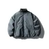 Chaqueta de Piloto Disfrazada Nanxia Nueva de Invierno Marca de Moda Holgada Retro Ropa de Trabajo Americana Chaqueta de Plumón Abrigo Casual