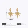 Colgante de Zirconia Colorido Color Cobre de Alta Gama Transfronterizo Forma de Gota de Agua Corazón Accesorios para Pulsera Collar DIY