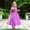 Vestido Sofia 2024 Vestido de Menina Vestido de Princesa Frozen Menina Rapunzel