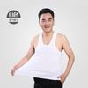 Camiseta Regata Masculina de Algodão Puro Fina de Verão, Tamanho Grande para Homens de Meia-Idade e Idosos, Regata Esportiva de Corte Amplo para Pessoas Altas e Fortes