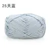 Xuefeier Hilo Liso No. 2 2mm Hebra Redonda Hueca Algodón Hilaza Algodón Puro Hilo de Algodón para Crochet Lana DIY Tejida a Mano
