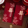 Sobre Rojo de Boda de Mil Yuanes, Sobre Rojo para Cambio de Títulos, Sobre Rojo para Regalos de Agradecimiento, Sobre Rojo de Boda, Sobre Rojo para Dote de Boda, Sobre Rojo para Invitados de Boda, Sobre Rojo de Boda Creativo