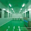 Proyecto de purificación reconstrucción Dongguan taller de purificación libre de polvo lana de roca magnesio de vidrio panel de acero de color partición techo precio de instalación