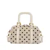 Bolso Boston de Lunares Elegante Estilo Coreano de Nicho para Mujer 2026 Verano Nuevo Diseño de Moda Bolso Cruzado Diario para el Trabajo