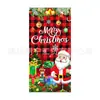 Bandera de puerta de Navidad Fiesta de Feliz Navidad Decoración de ventana patio Colgante de puerta disponible en varios diseños