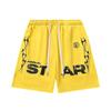 Serie H-STAR] Camiseta de manga corta informal con estampado de cabeza de industria pesada antigua, lavado de agua en la calle, para amantes de los pantalones cortos