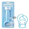 Nuevo Comercio Exterior Sanrio Pelador Kuromi Multifuncional Cocina Hogar Portátil Herramienta de Pelado Lote