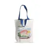 Bolsa de lona bolsa de tecido publicitária expressa padrão bolsa de mão bolsa de compras logo promocional outro pode ser personalizado