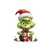 Colgante Bebé Grinch Transfronterizo Decoración Navideña para las Fiestas Colgante Decorativo para Árbol de Navidad Colgante Plano Acrílico