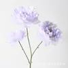Flor de Peonía Artificial de 3 Cabezas Estilo Europeo Personalizada para Boda y Decoración del Hogar, Flor Artificial, Peonía Occidental al por Mayor