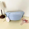 Nova bolsa feminina inspirada em dopamina 2026, bolsa transversal casual e minimalista, bolsa de peito esportiva, nicho e versátil, bolsa de cintura da moda estilo japonês