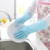 Luvas Domésticas Finas de Camada Única Novas de Primavera para Lavar Louça Lavar Roupas Luvas Primavera e Verão Marca Fugui Hong