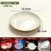 Platos de melamina, platos de plástico de grado comercial para restaurantes, platos redondos para restaurantes de comida rápida, hoteles y buffets, platos de imitación de porcelana ósea